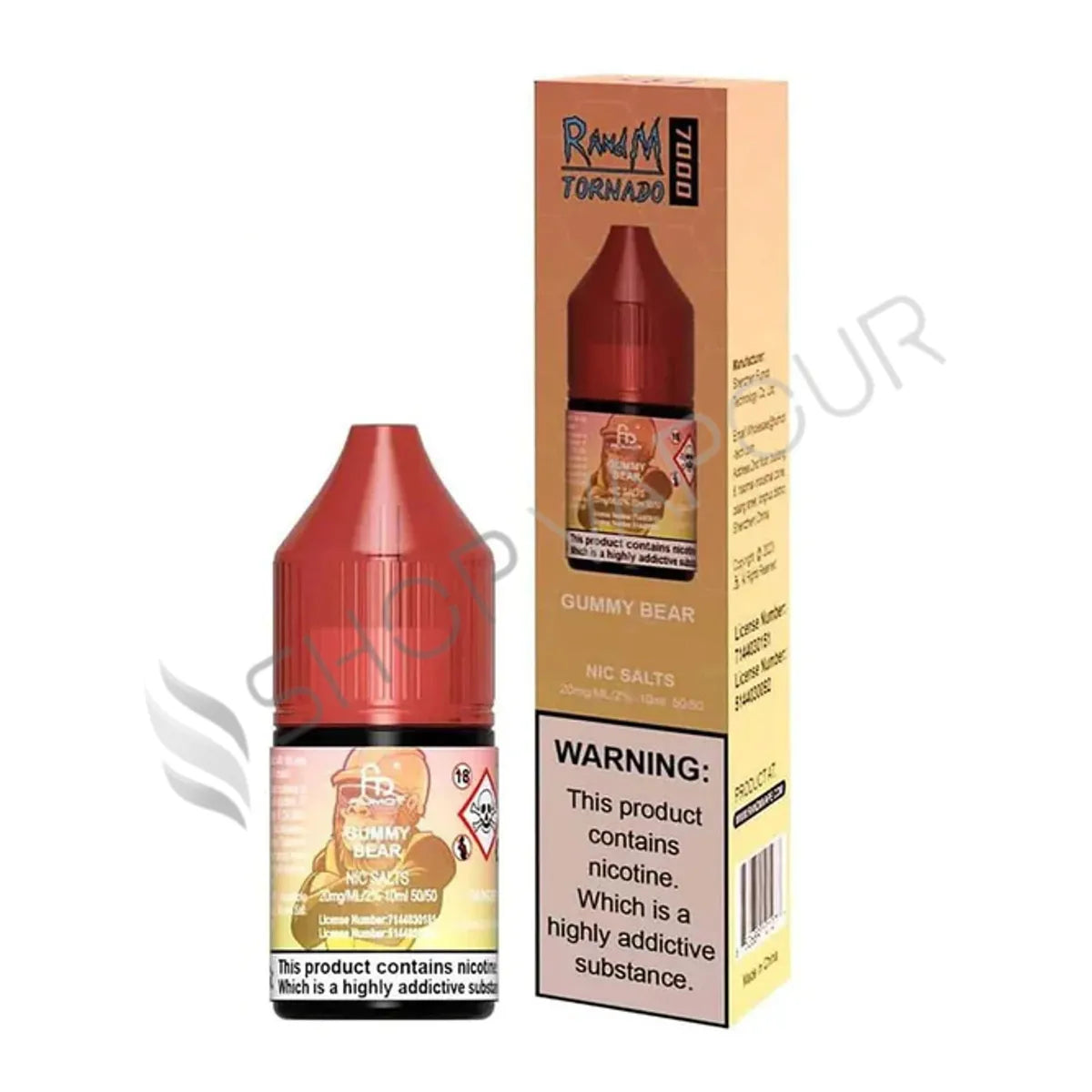 Gummy Bear Nic Salt E-Liquid by RandM 7000