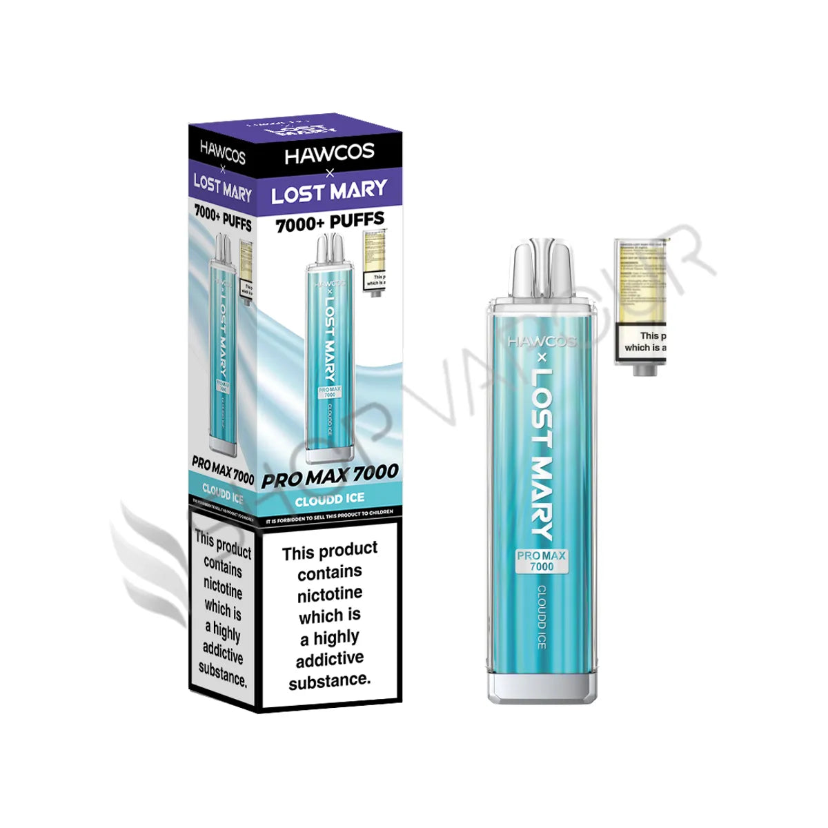 Cloudd Ice Pro Max 7000 Prefilled Pod & Refill by Hawcos X Lost Mary