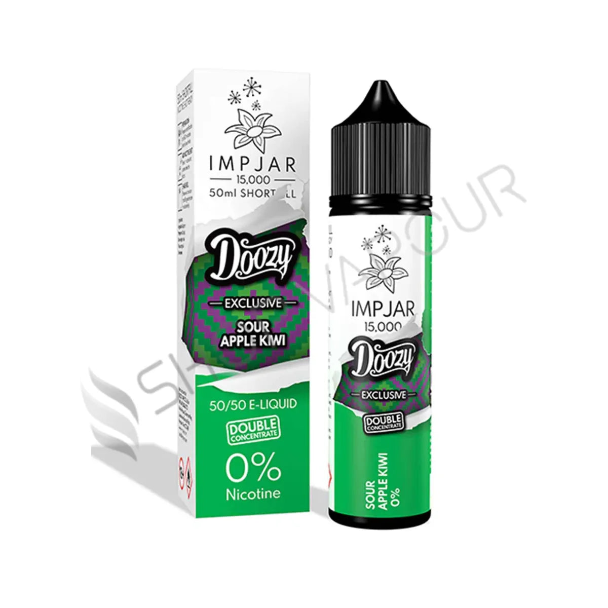 Sour Apple Kiwi 50ml Shortfill by Doozy x Imp Jar