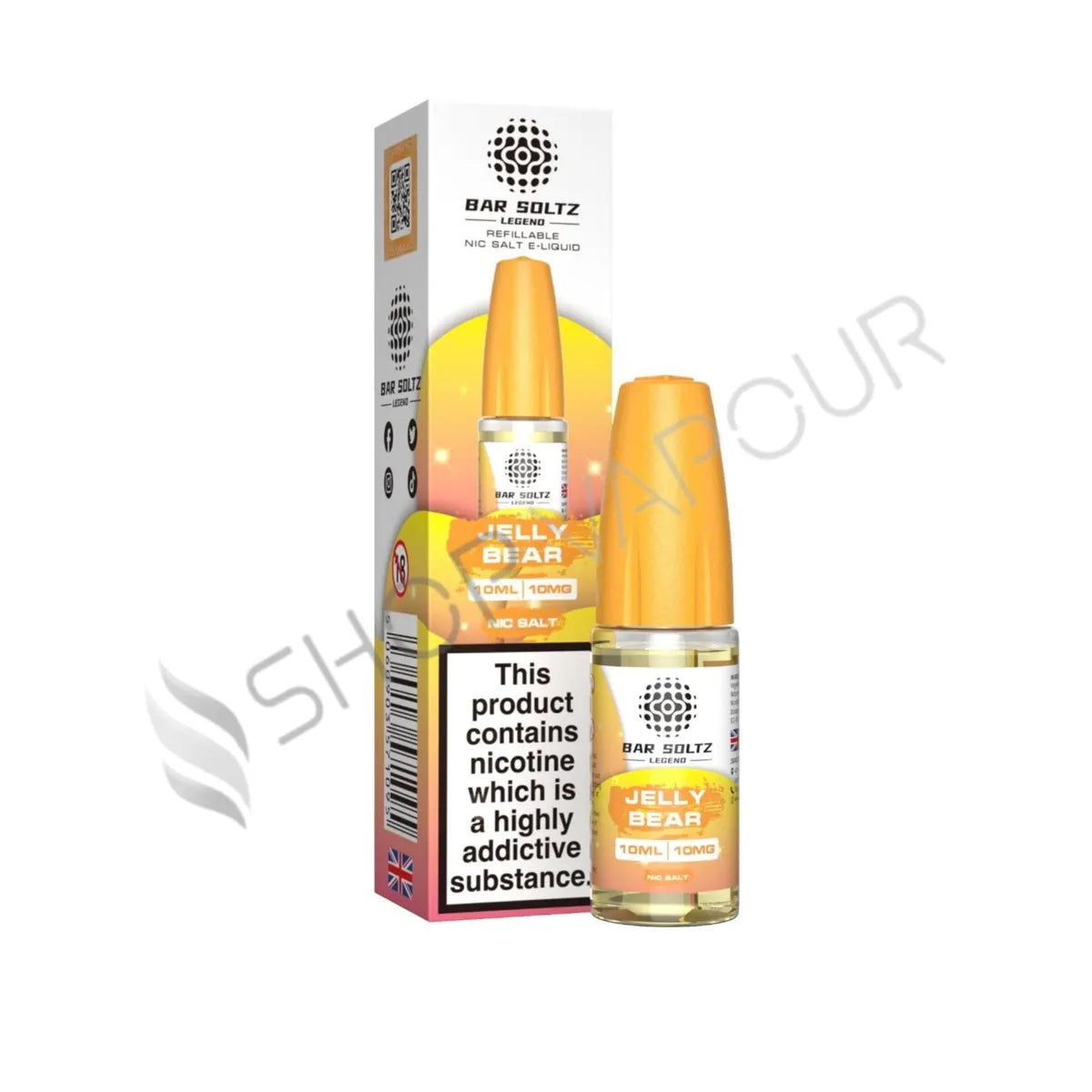 Jelly Bear Nic Salt E-Liquid by Bar Soltz Legend