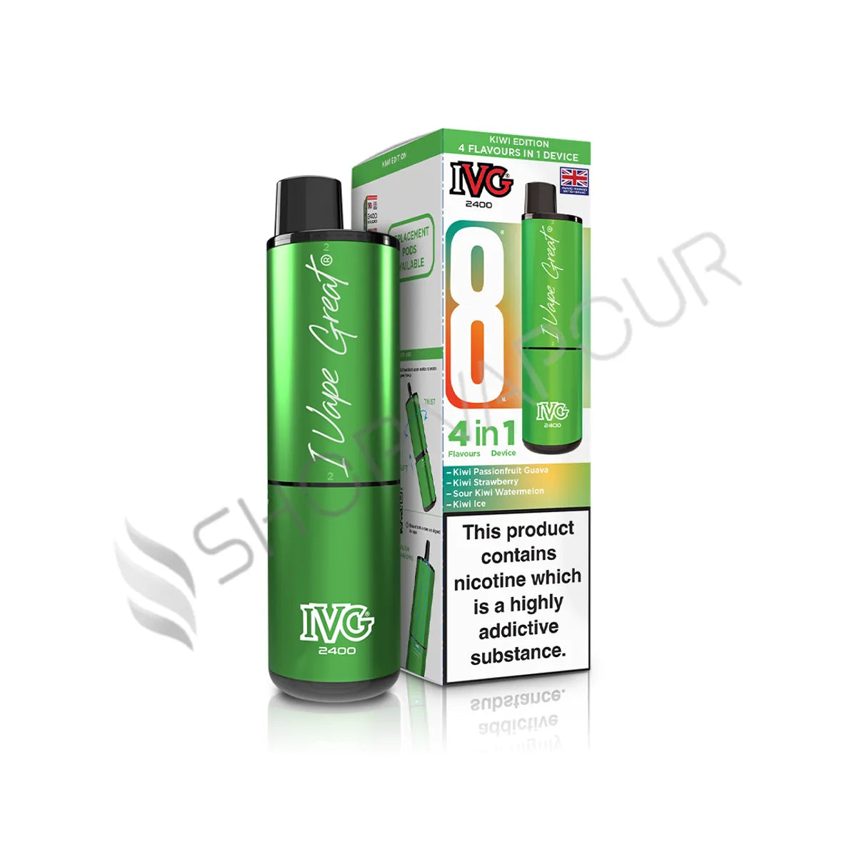 Kiwi Edition IVG 2400 Prefilled Pod Kit