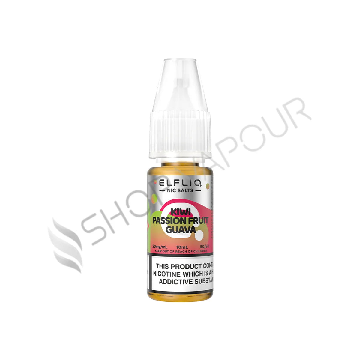 Kiwi Passion Fruit Guava Nic Salt E-Liquid by Elf Bar Elfliq
