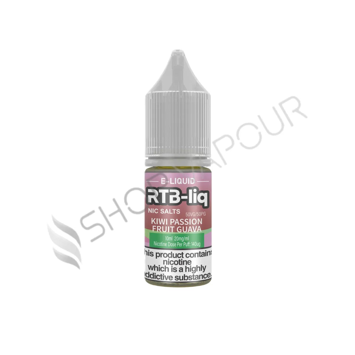 Kiwi Passionfruit Guava Nic Salt E-Liquid by RTB-Liq