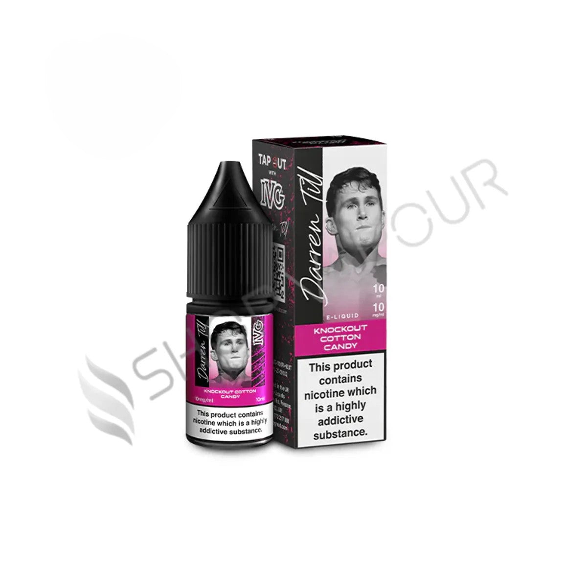 Knockout Cotton Candy Nic Salt E-Liquid by IVG Darren Till