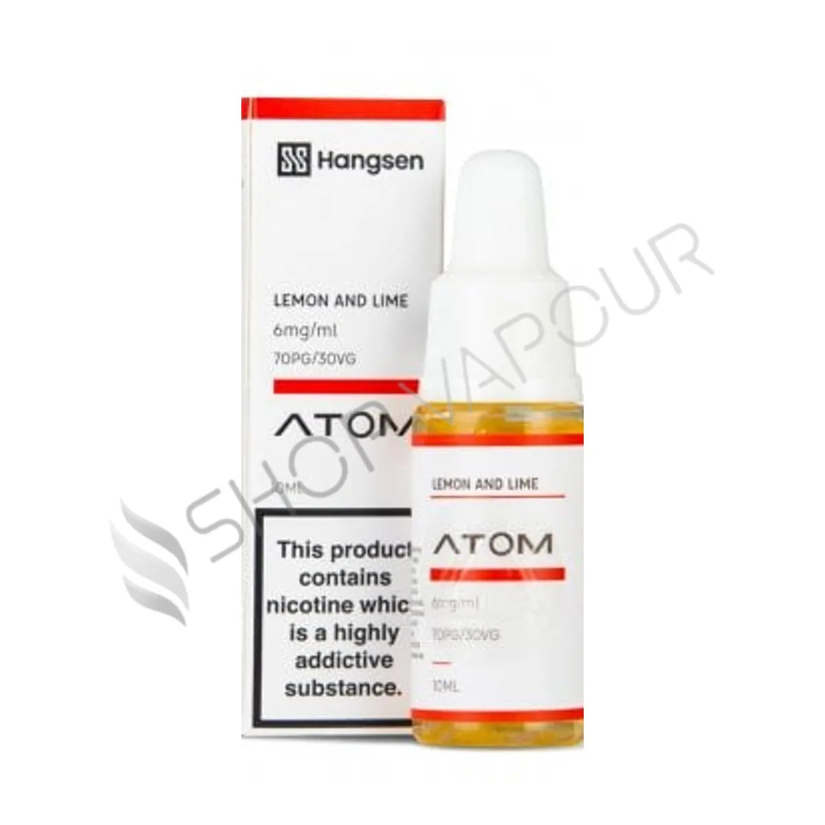 Lemon & Lime 10ml E-Liquid by Hangsen Atom