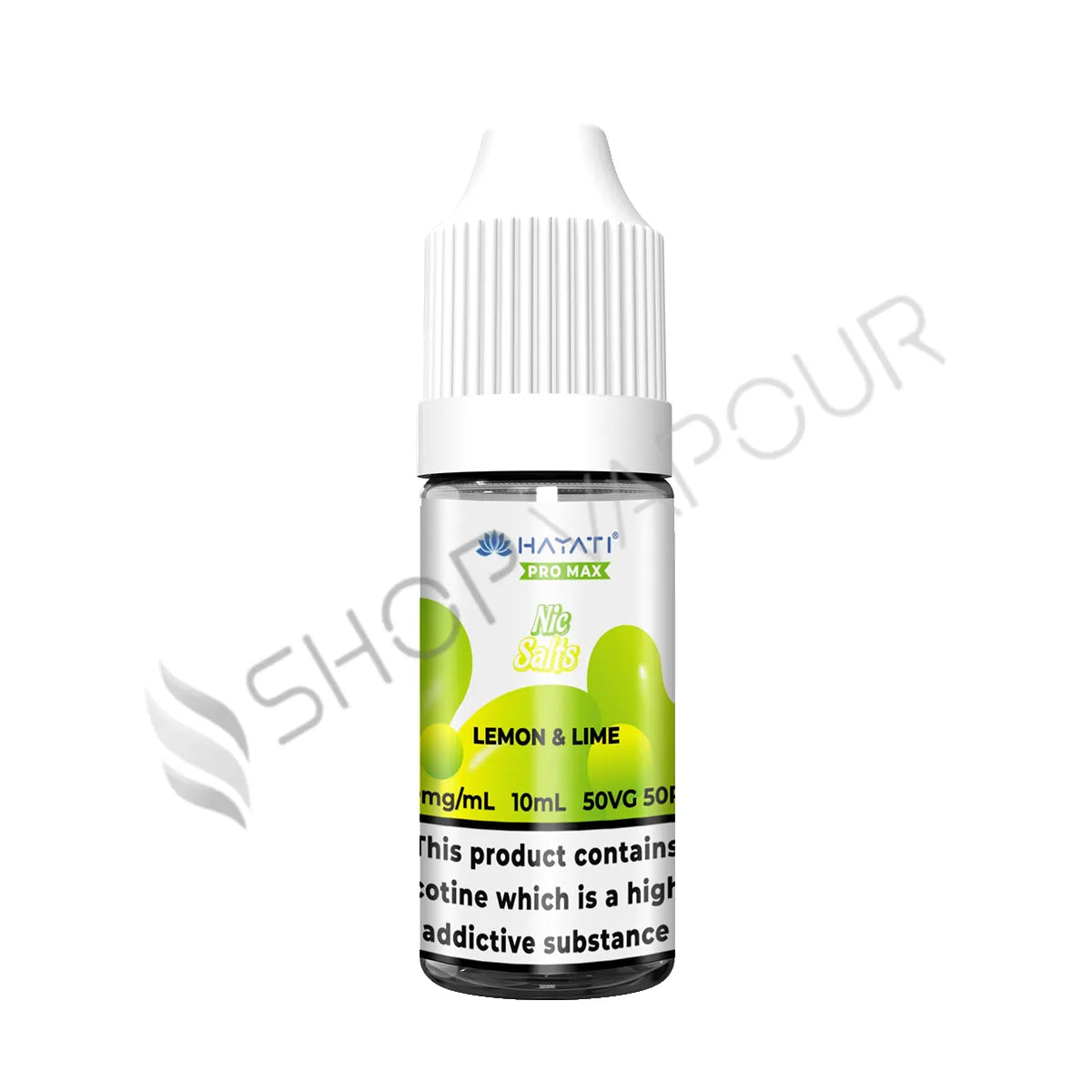 Lemon & Lime Nic Salt E-Liquid by Hayati Pro Max
