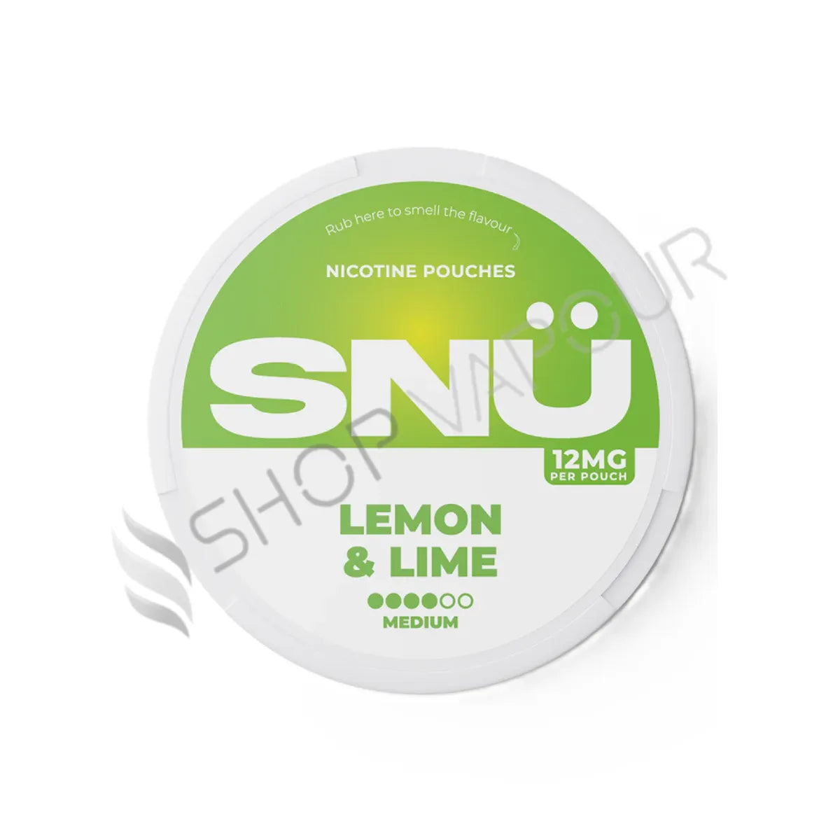 Lemon & Lime Nicotine Pouches by SNU