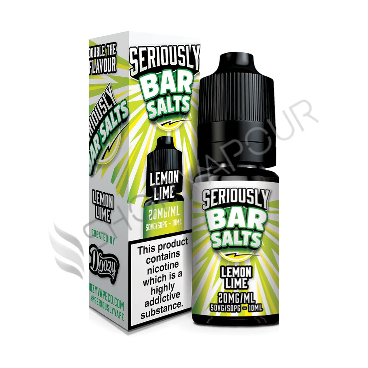 Lemon Lime Nic Salt E-liquid by Seriously Bar Salts