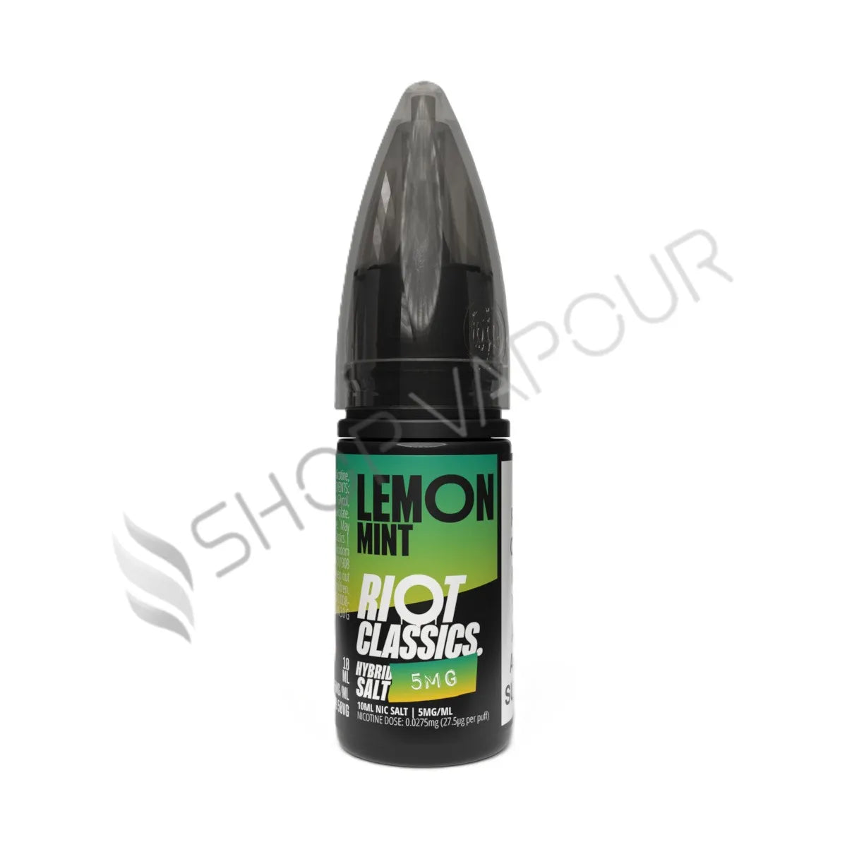 Lemon Mint Nic Salt E-Liquid by Riot Salt