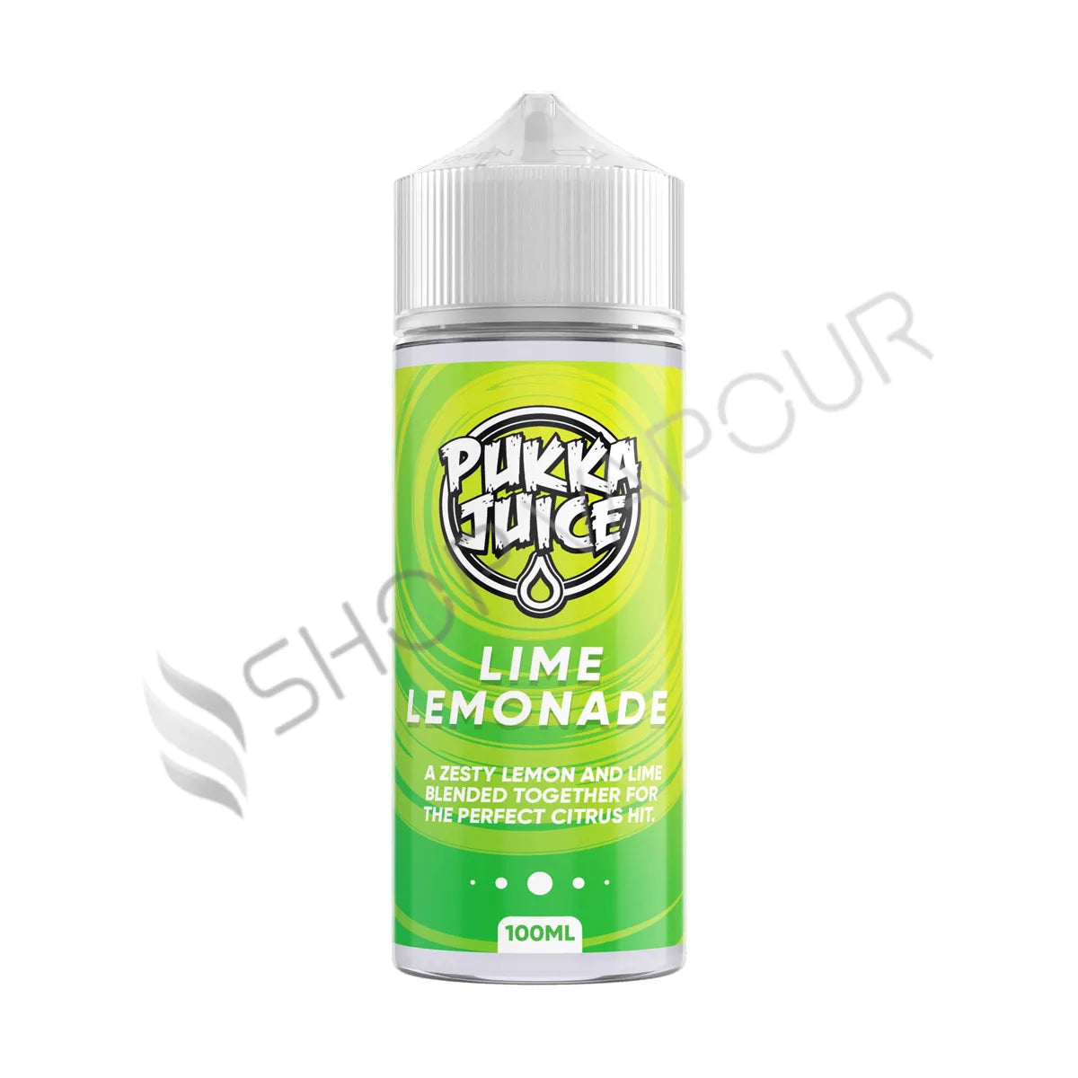 Lime Lemonade 100ml Shortfill E-Liquid by Pukka Juice