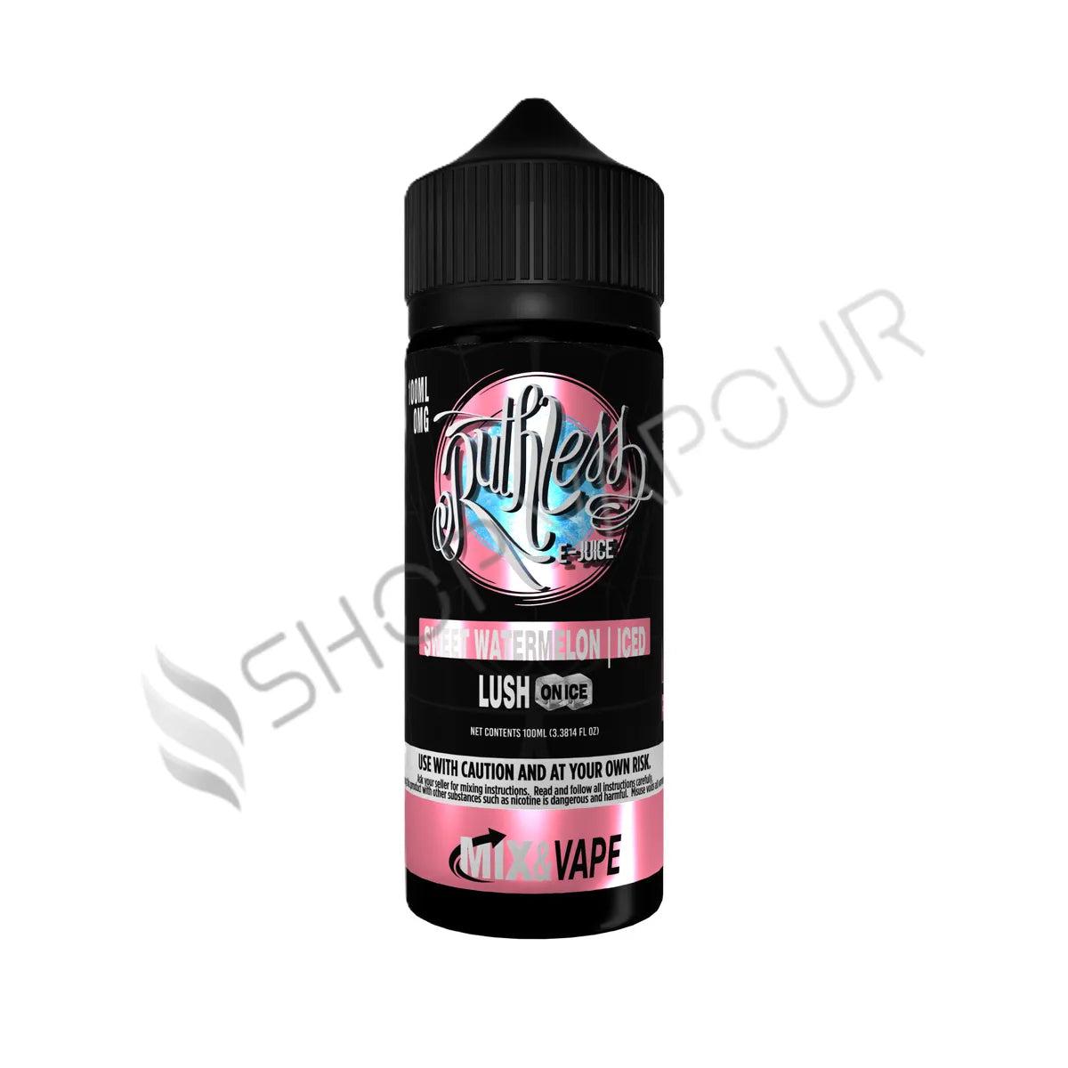 Lush On Ice 100ml Shortfill E-Liquid by Ruthless