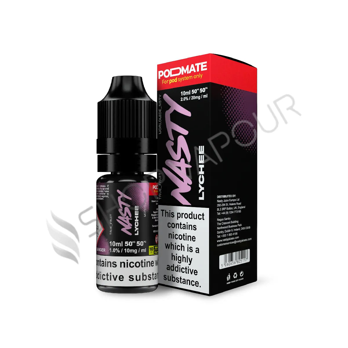 Lychee Nic Salt E-Liquid by Nasty Juice