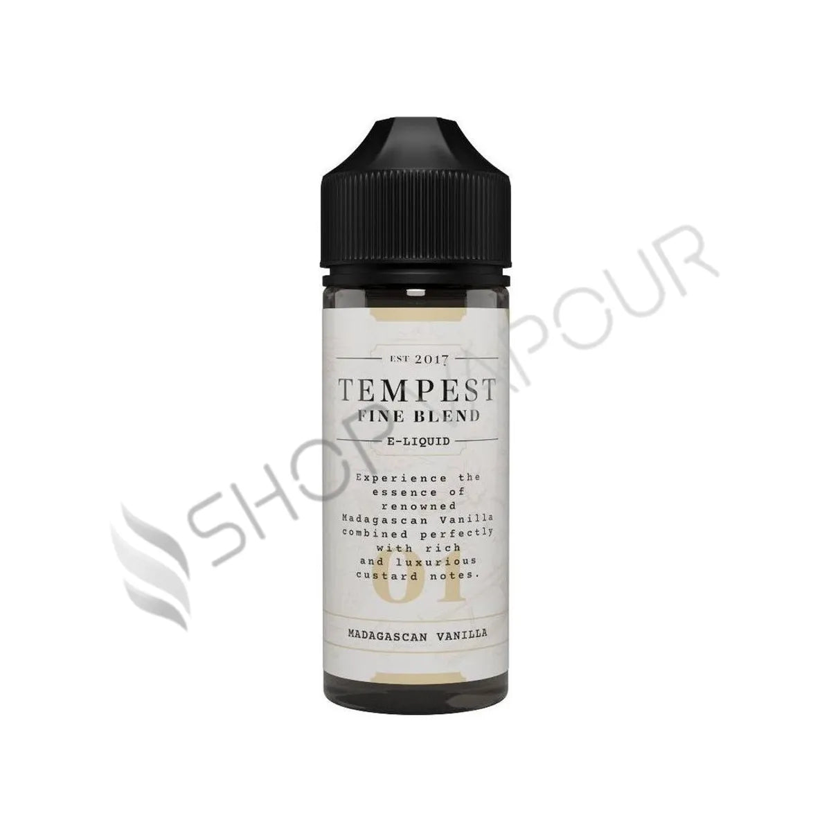 Madagascan Vanilla 100ml Shortfill E-Liquid by Tempest