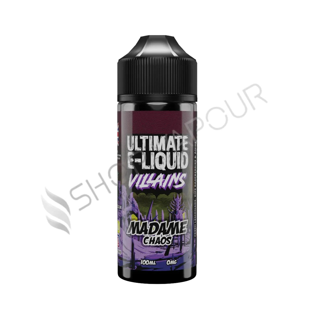 Madame Chaos 100ml Shortfill E-liquid by Ultimate Juice Villains