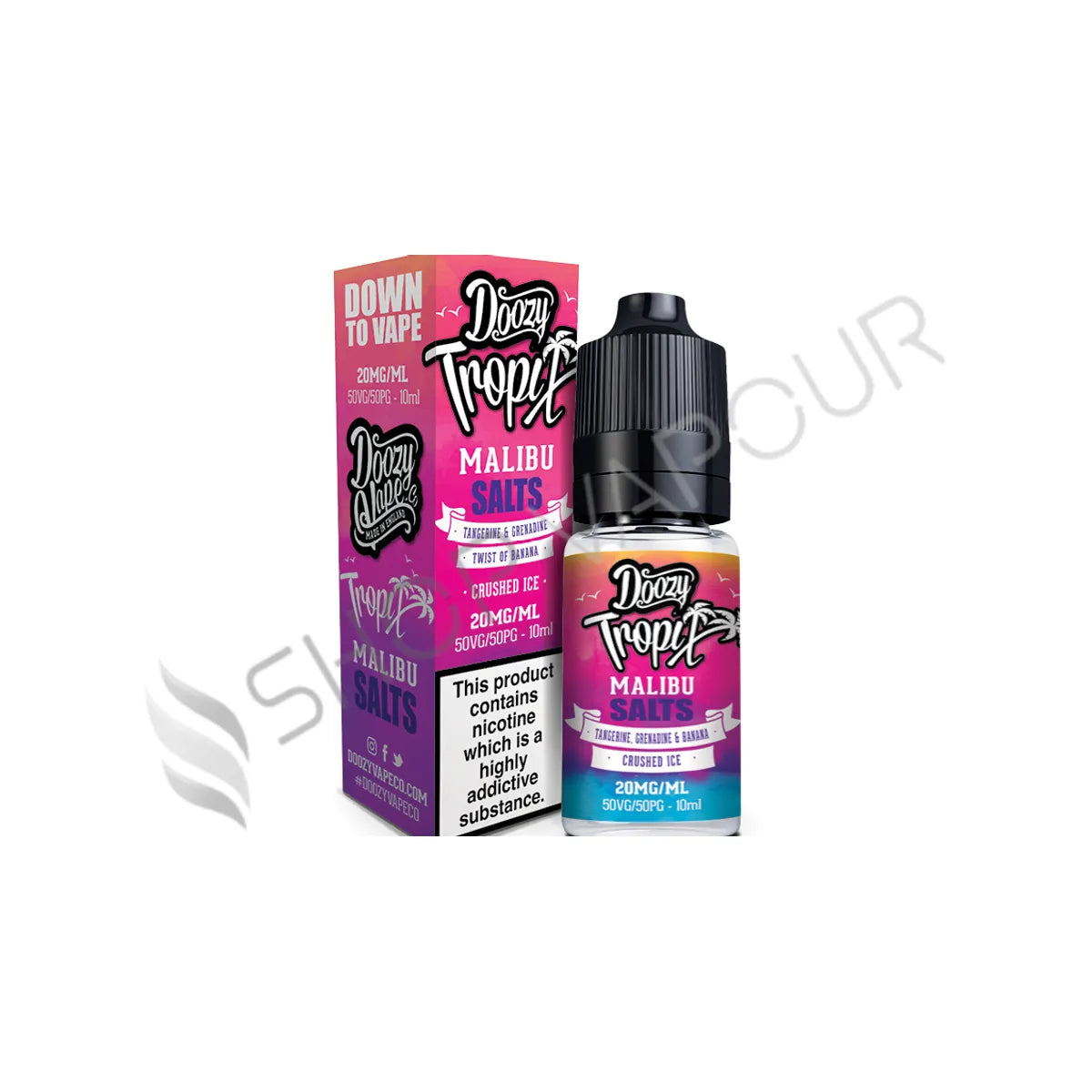 Malibu Nic Salt E-Liquid by Doozy Tropix