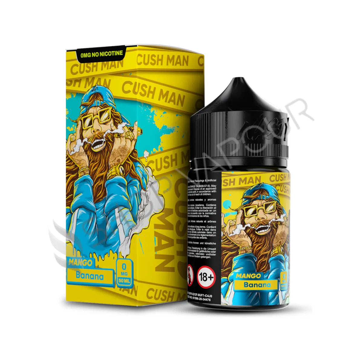 Mango Banana 50ml Shortfill E-Liquid by Nasty Cushman Series