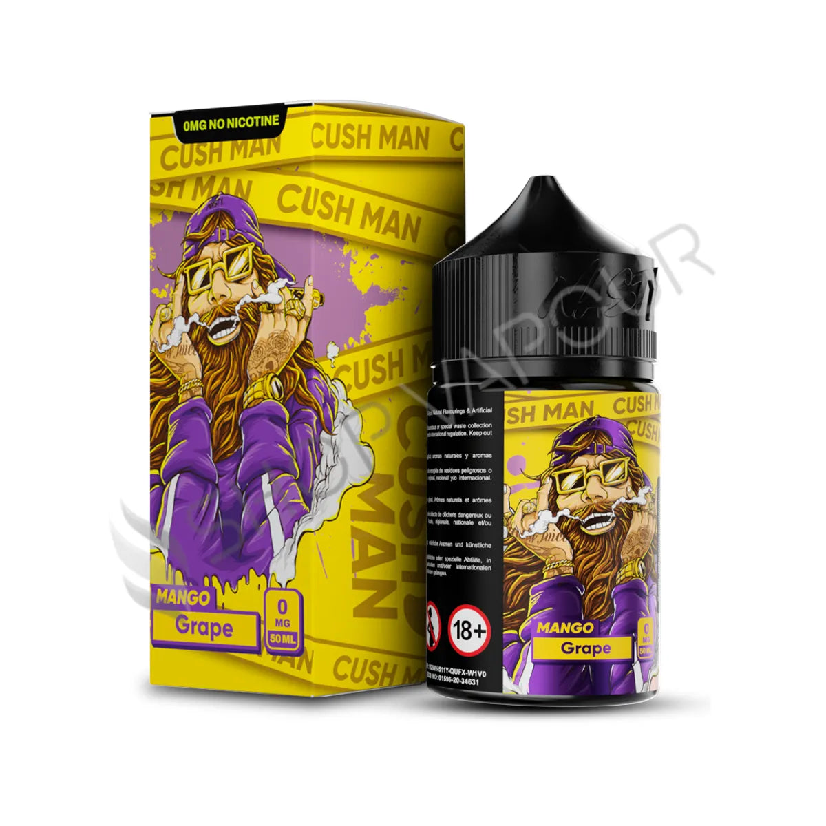 Mango Grape 50ml Shortfill E-Liquid by Nasty Cushman Series
