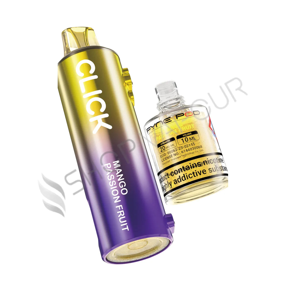 Mango Passion Fruit Click 50K Prefilled Pod & Refill by Pyne Pod