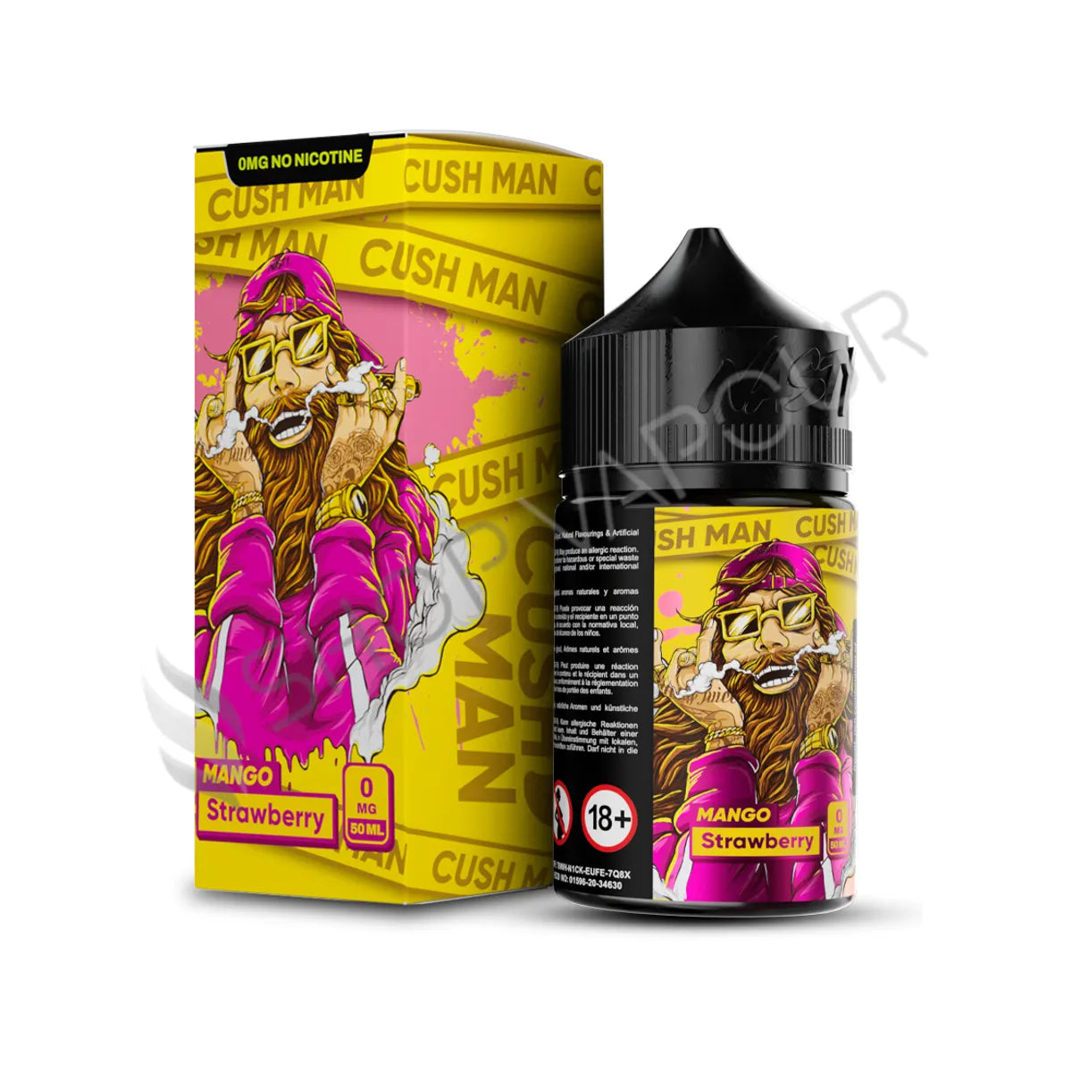 Mango Strawberry 50ml Shortfill E-Liquid by Nasty Cushman Series