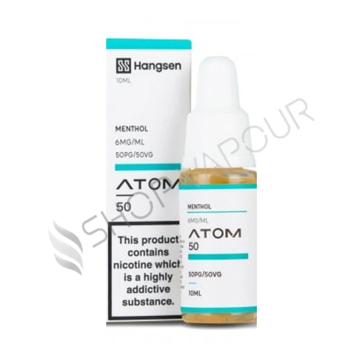 Menthol 10ml E-Liquid by Hangsen Atom 50/50
