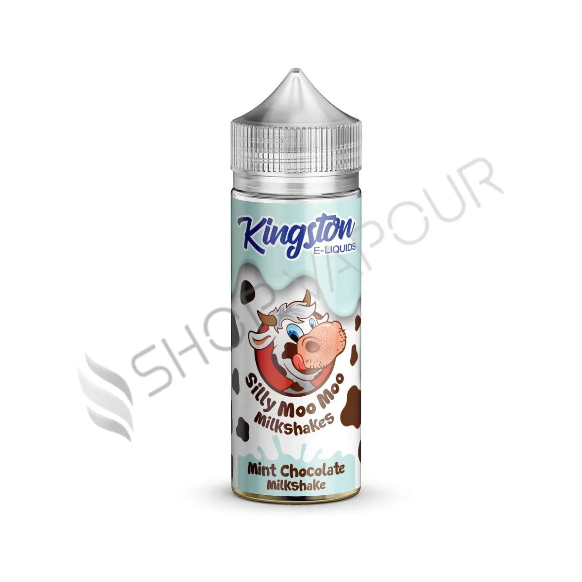 Mint Chocolate 100ml Shortfill E-Liquid by Kingston Silly Moo Moo