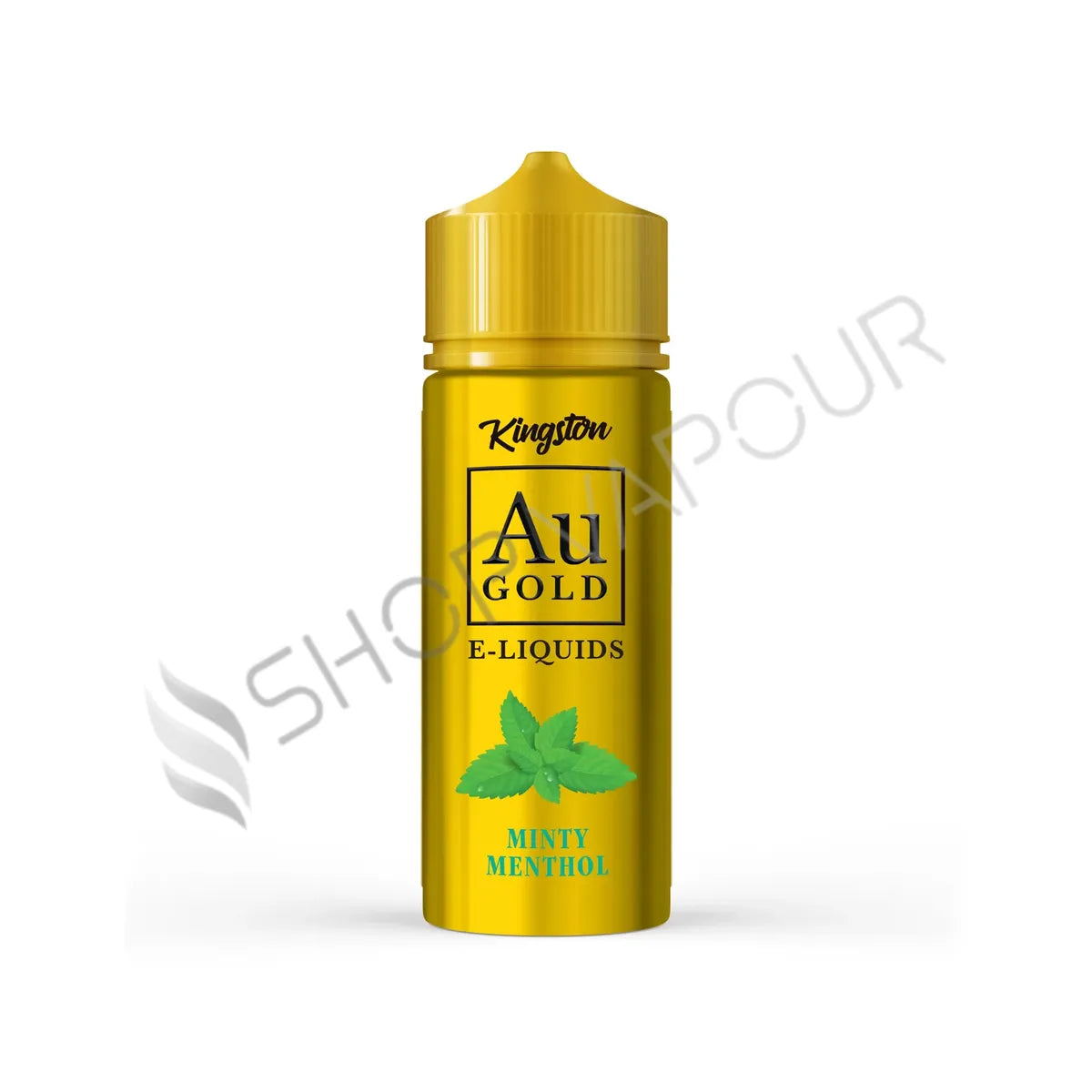 Minty Menthol 100ml Shortfill E-Liquid by Kingston Au Gold