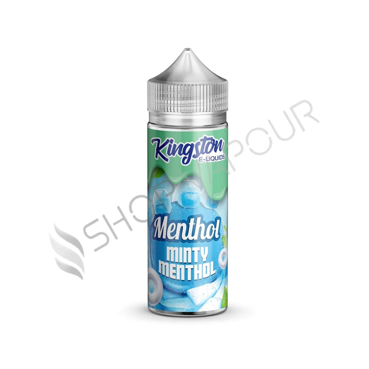 Minty Menthol 100ml Shortfill E-Liquid by Kingston Menthol