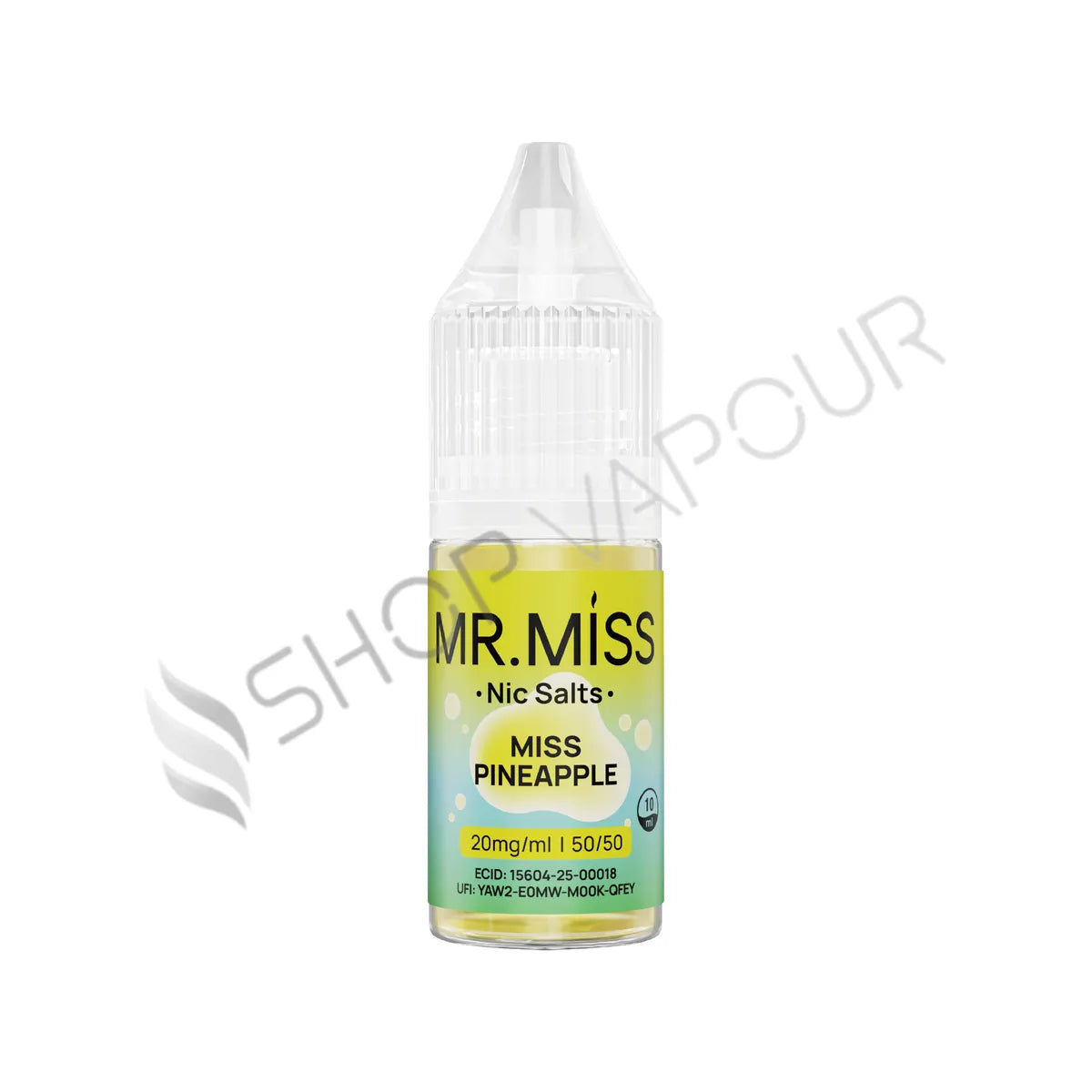 Miss Pineapple Nic Salt E-Liquid by Mr. Miss