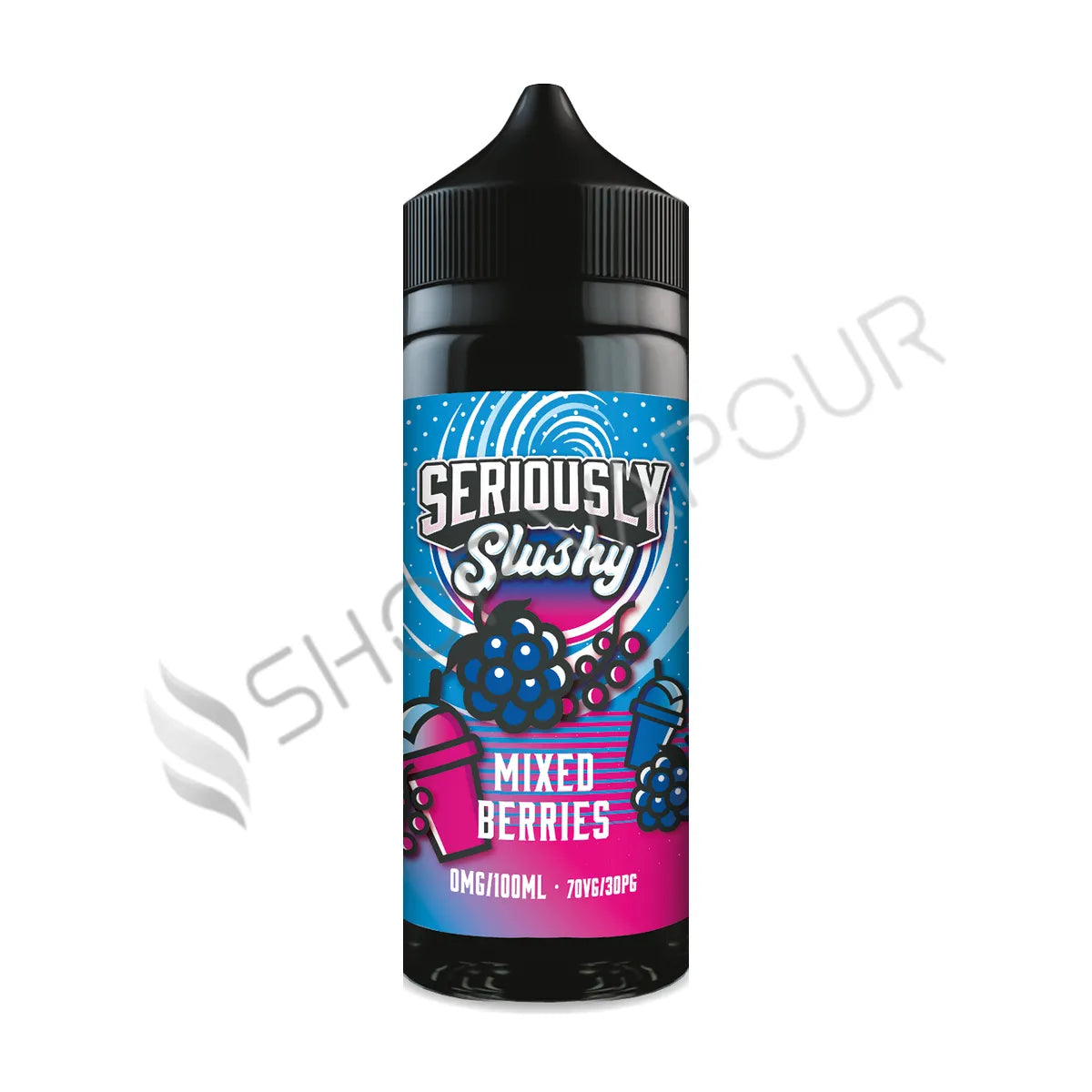 Mixed Berries 100ml Shortfill E-Liquid by Seriously Slushy