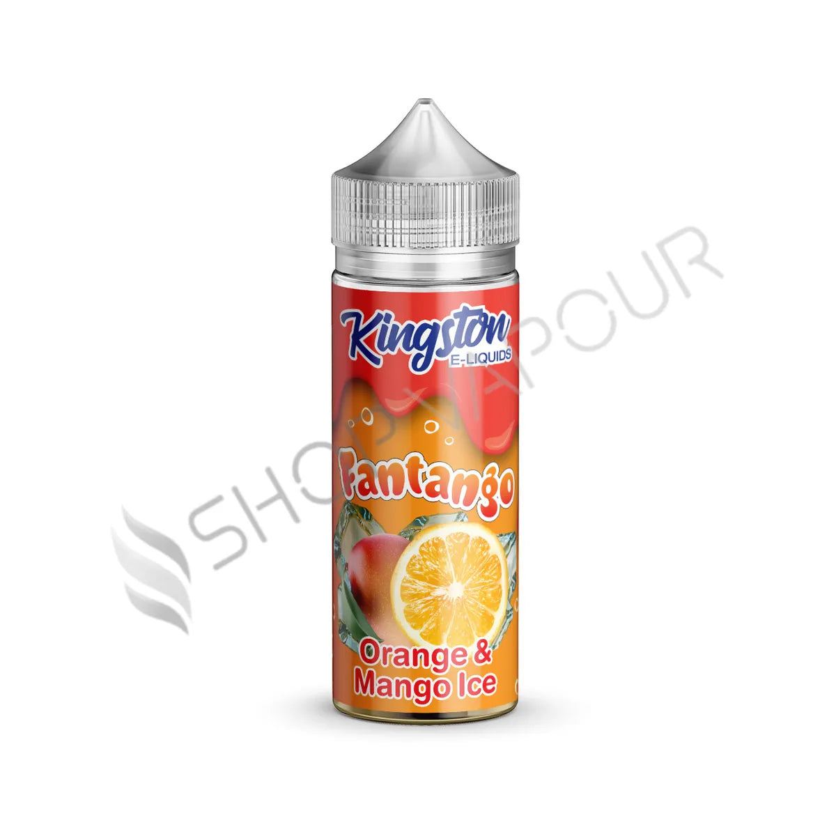 Orange & Mango Ice 100ml Shortfill E-Liquid by Kingston Fantago