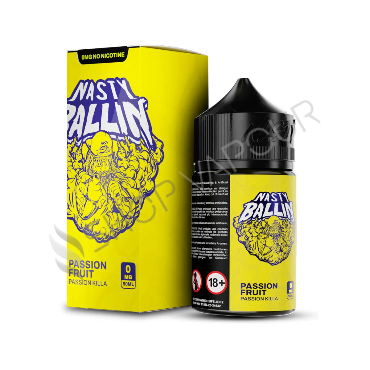 Passion Killa 50ml Shortfill E-Liquid by Nasty Ballin Series