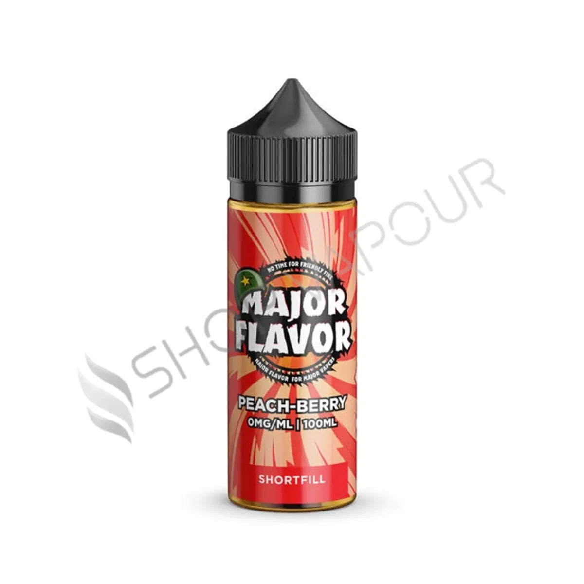 Peach Berry 100ml Shortfill E-Liquid by Major Flavor