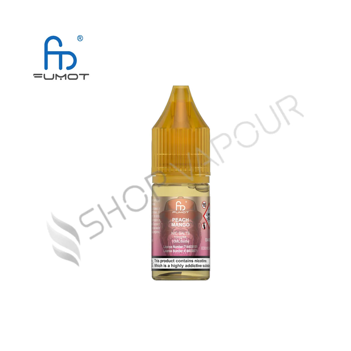 Peach Mango Nic Salt E-Liquid by RandM 7000
