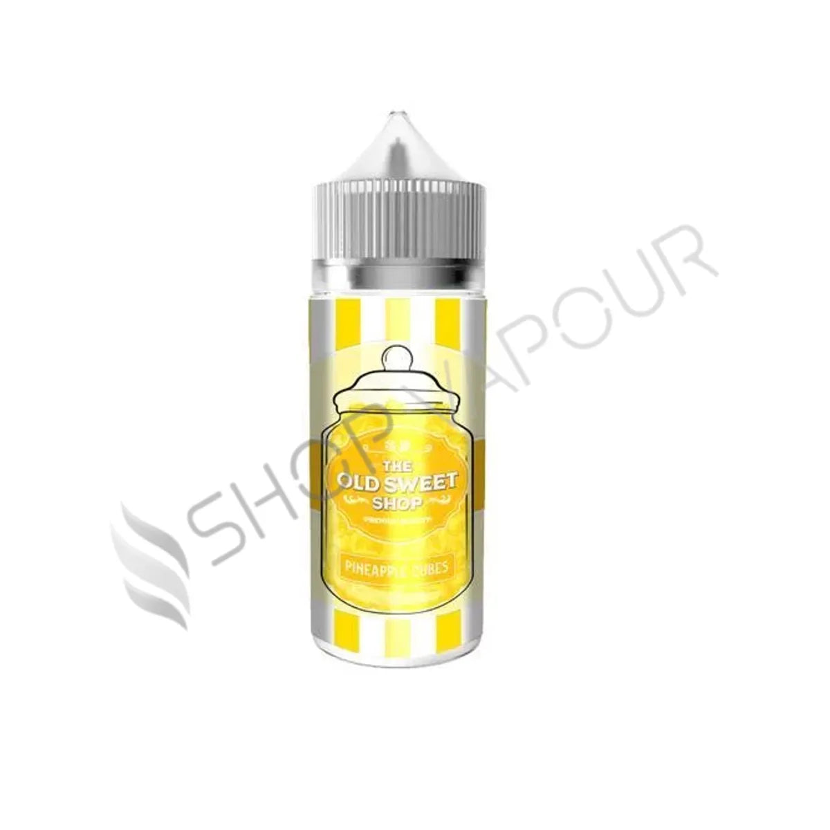 Pineapple Cube 100ml Shortfill E-Liquid by The Old Sweet Shop