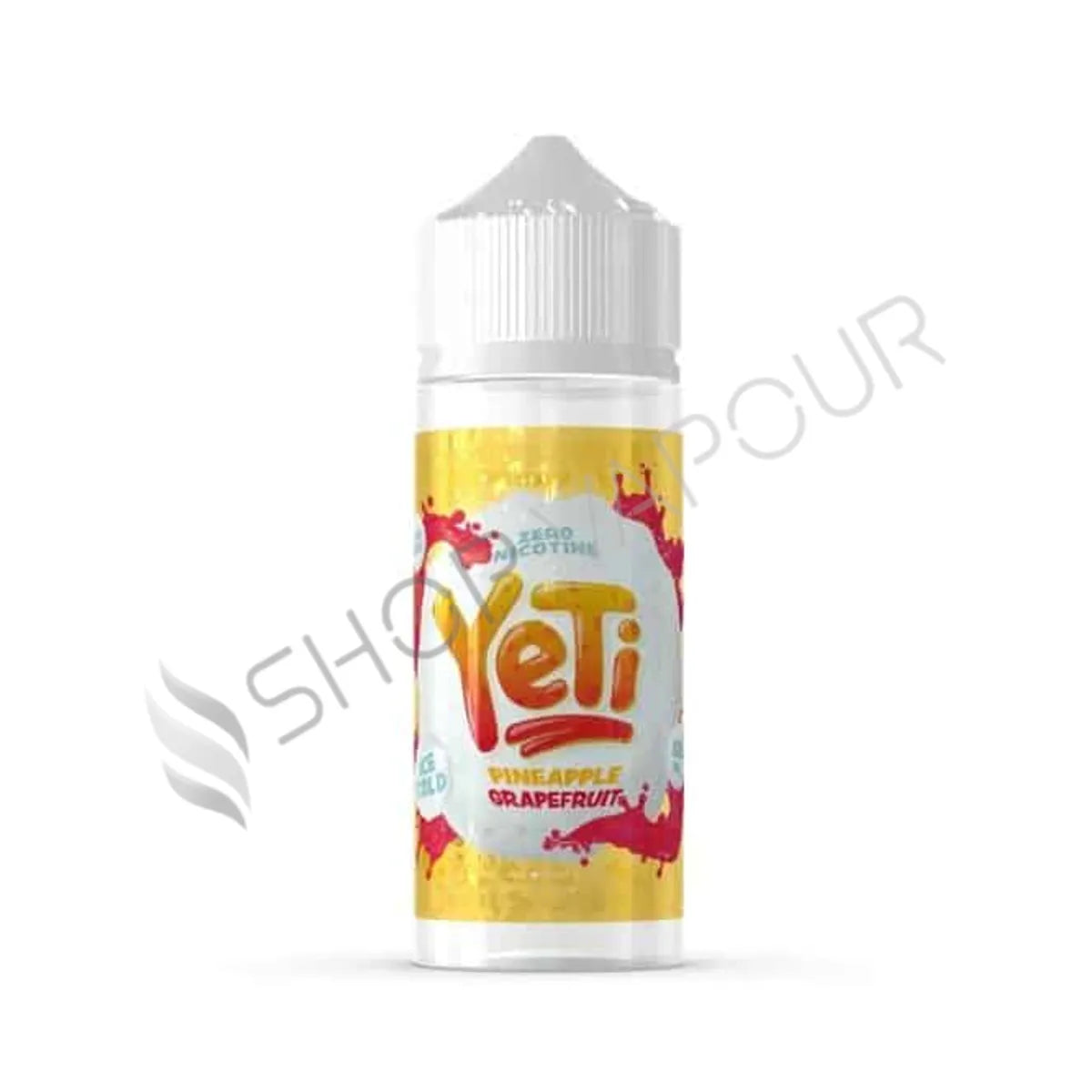 Pineapple Grapefruit 100ml Shortfill E-Liquid by Yeti Ice