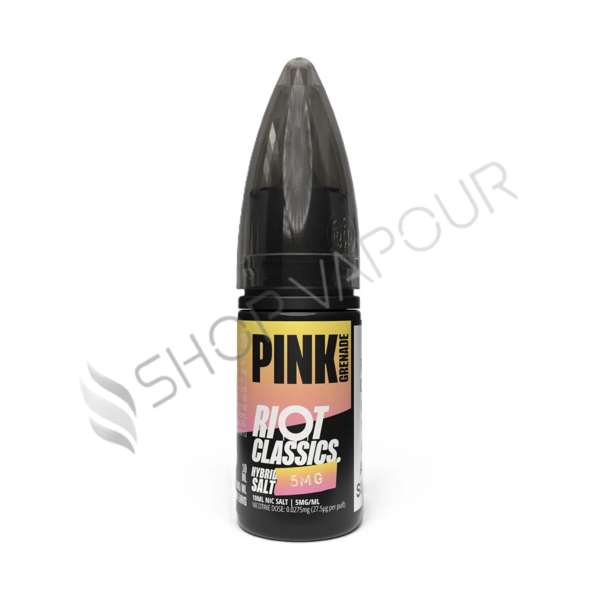 Pink Grenade Nic Salt E-Liquid by Riot Salt