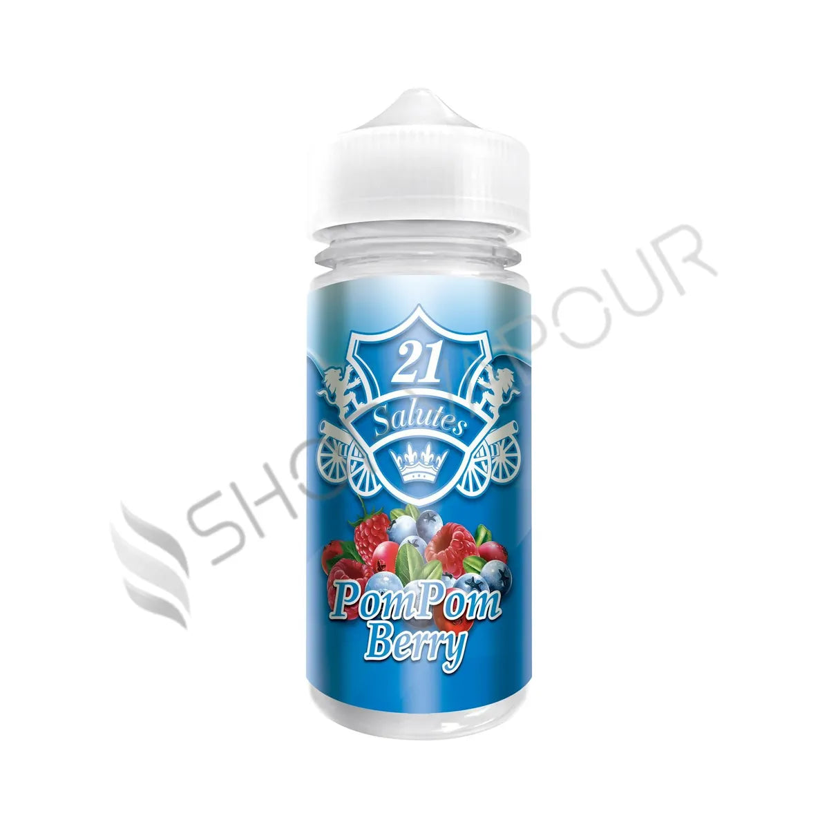 Pom Pom Berry 100ml Shortfill E-Liquid by 21 Salutes