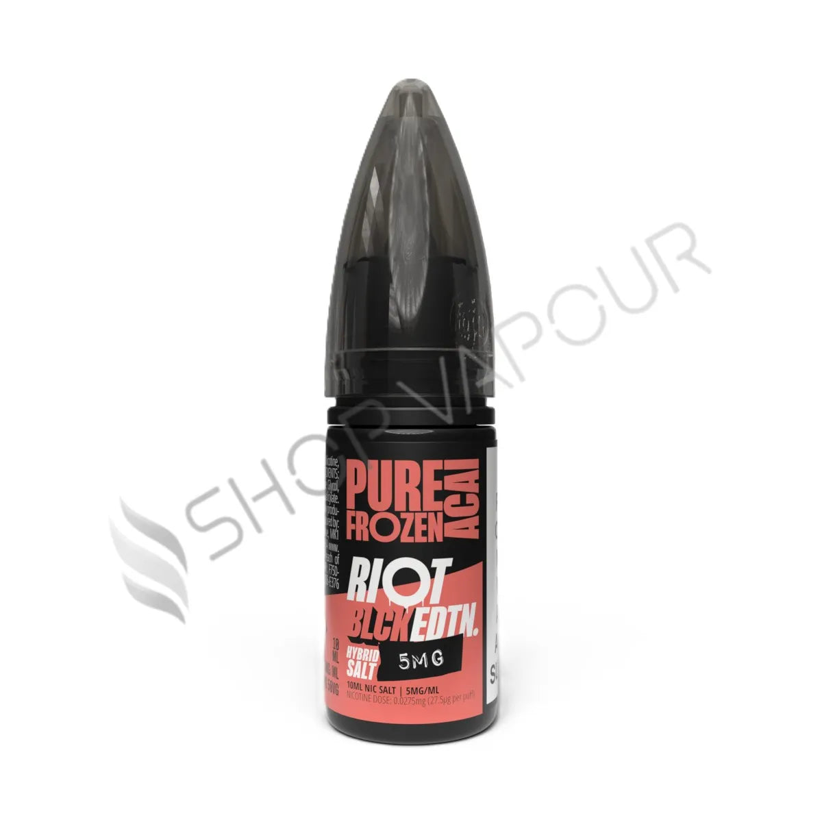 Pure Frozen Acai Nic Salt E-Liquid by Riot Black Edition