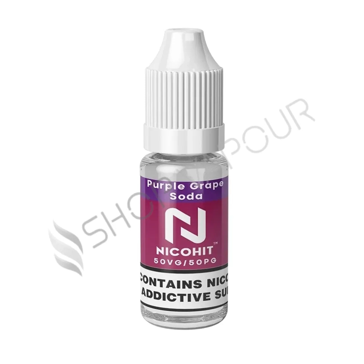 Purple Grape Soda 10ml E-Liquid by Nicohit