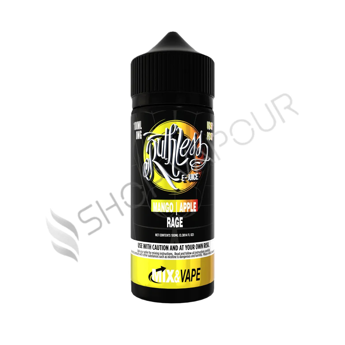 Rage 100ml Shortfill E-Liquid by Ruthless