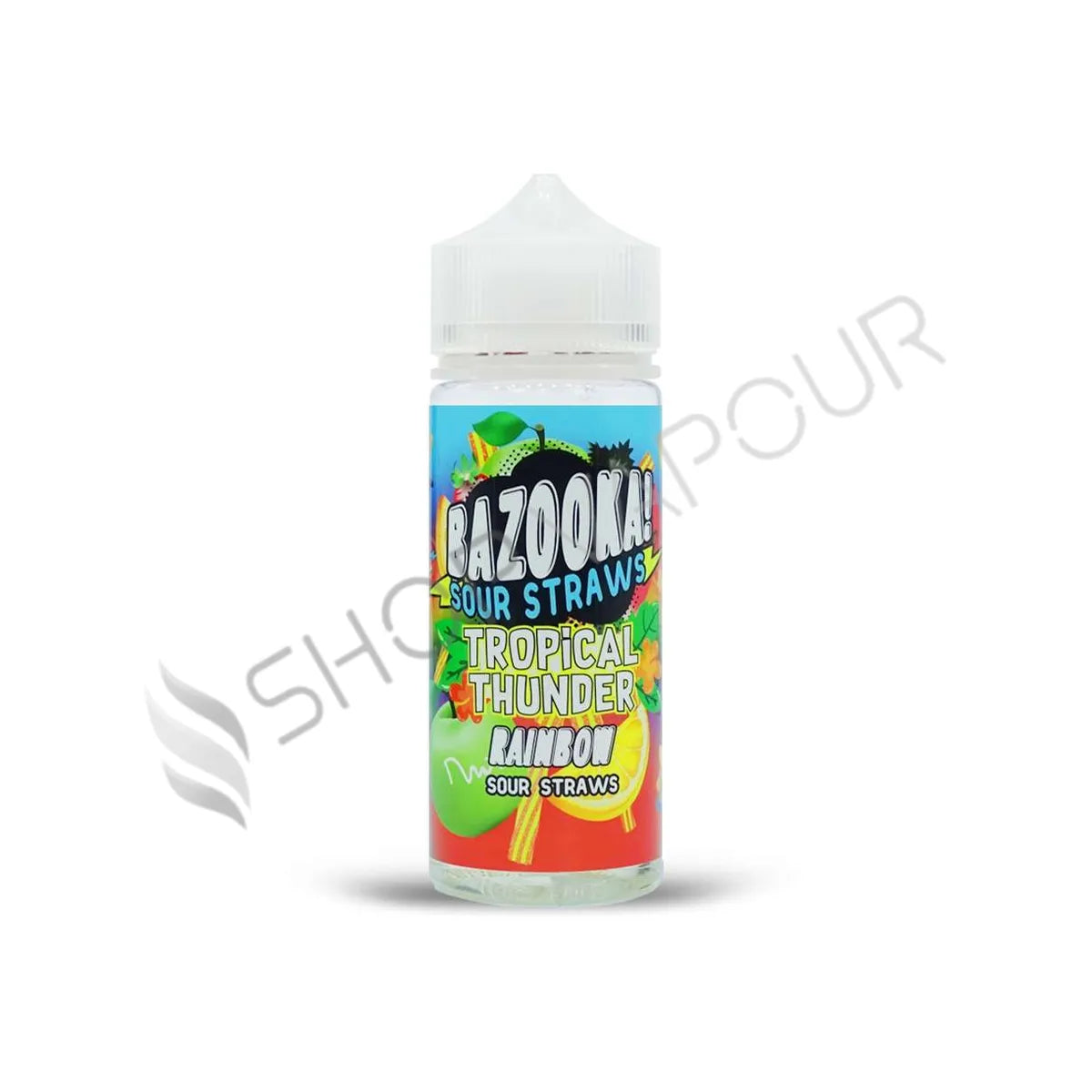 Rainbow 100ml Shortfill E-Liquid by Bazooka Sour Straws