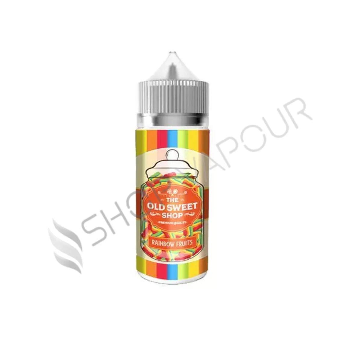 Rainbow Fruits 100ml Shortfill E-Liquid by The Old Sweet Shop