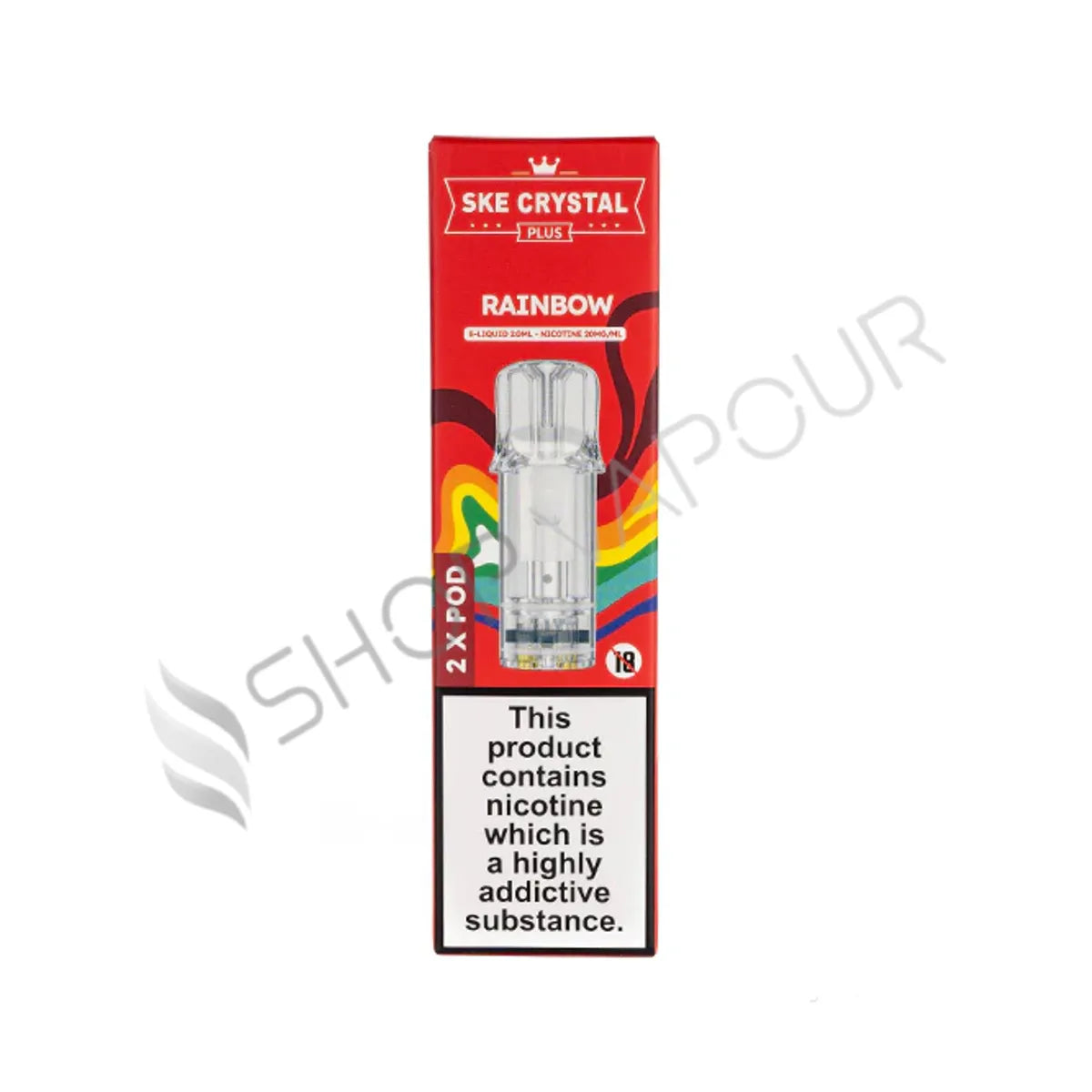 SKE Crystal Plus Rainbow Prefilled Pods