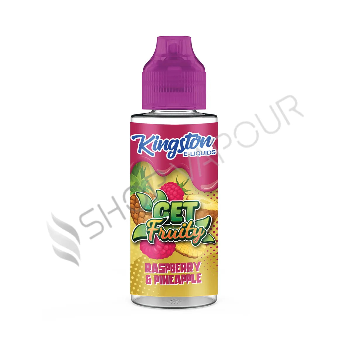 Raspberry & Pineapple 100ml Shortfill E-Liquid by Kingston Get Fruity