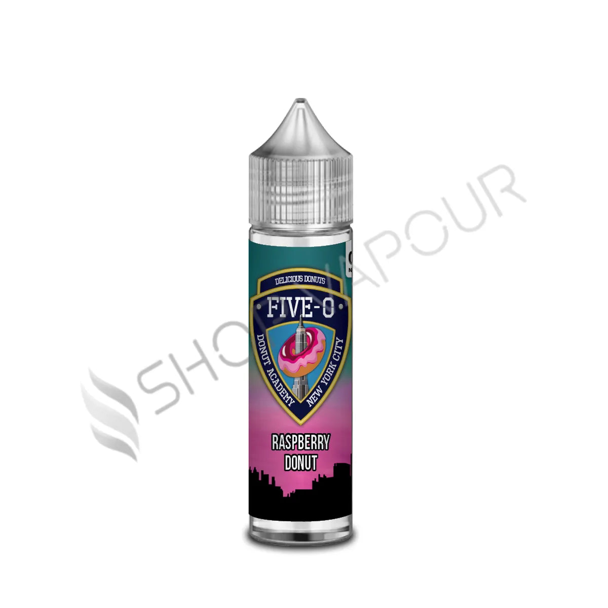 Raspberry Donut 50ml Shortfill E-Liquid by Five-O