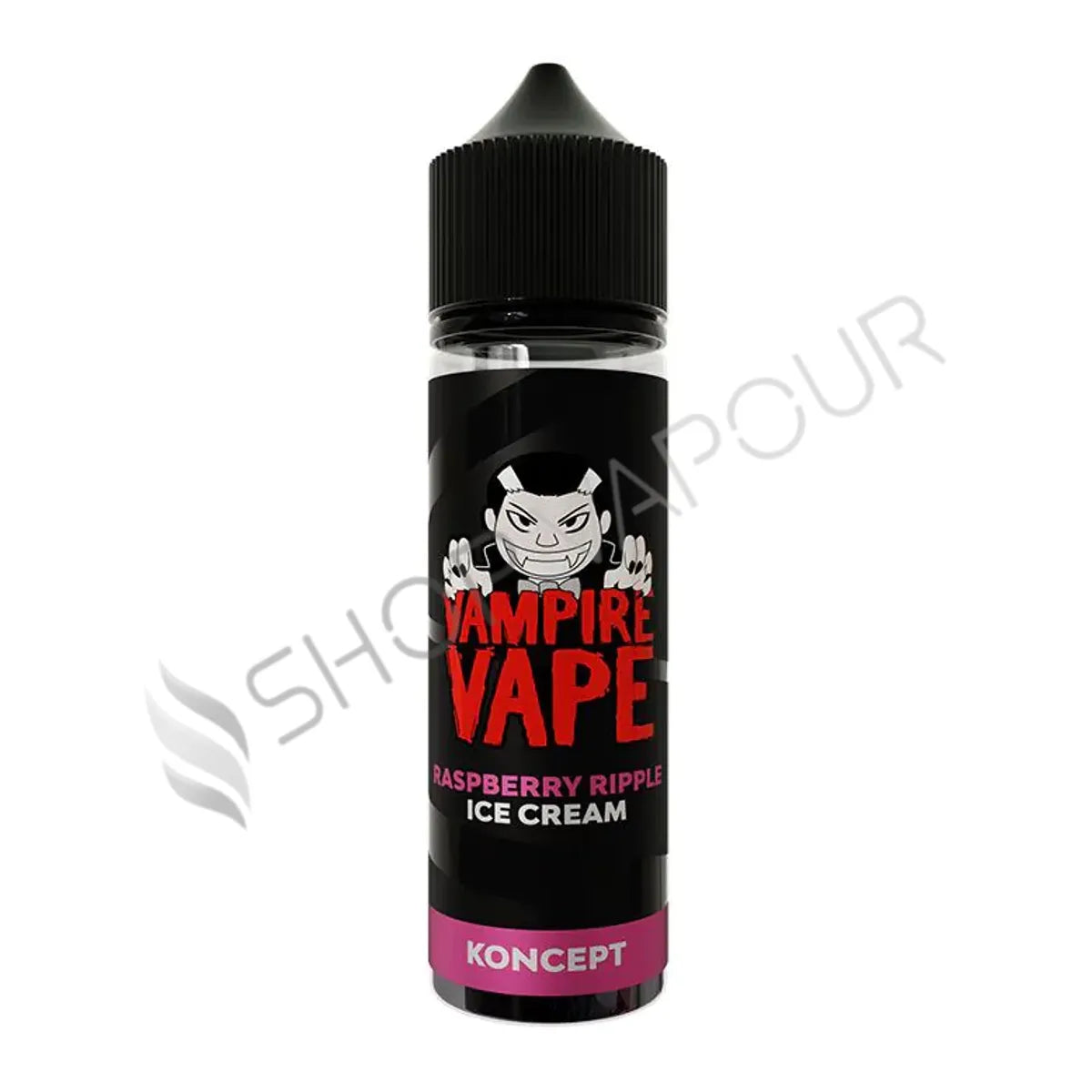 Raspberry Ripple Ice Cream 50ml Shortfill E-liquid by Vampire Vape Koncept
