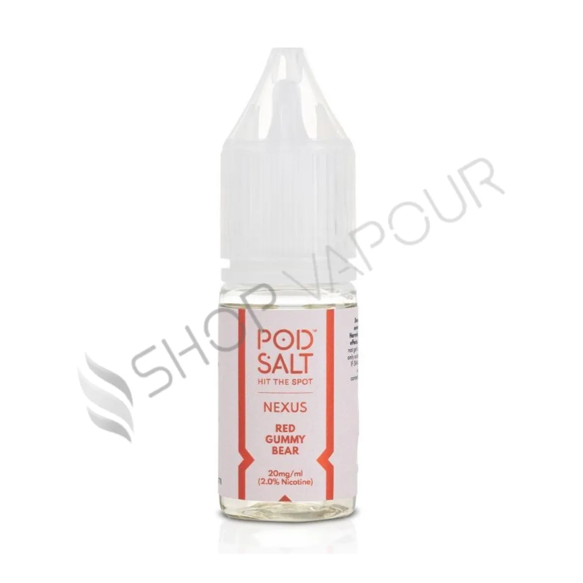 Red Gummy Bear Nic Salt E-Liquid by Pod Salt Nexus
