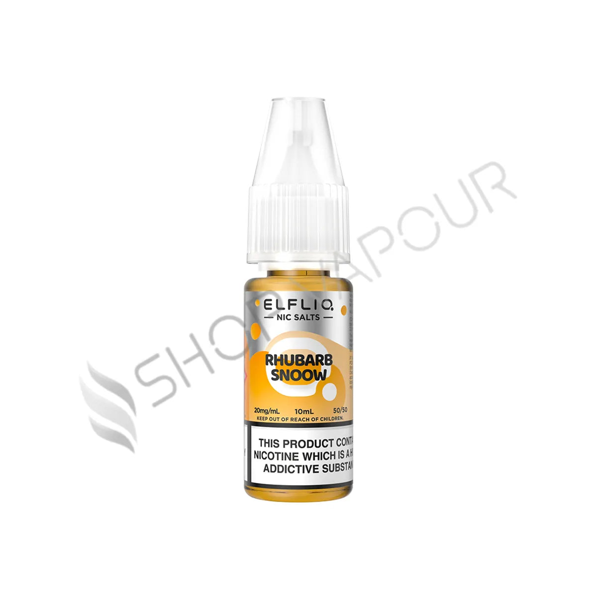Rhubarb Snoow Nic Salt E-Liquid by Elf Bar Elfliq