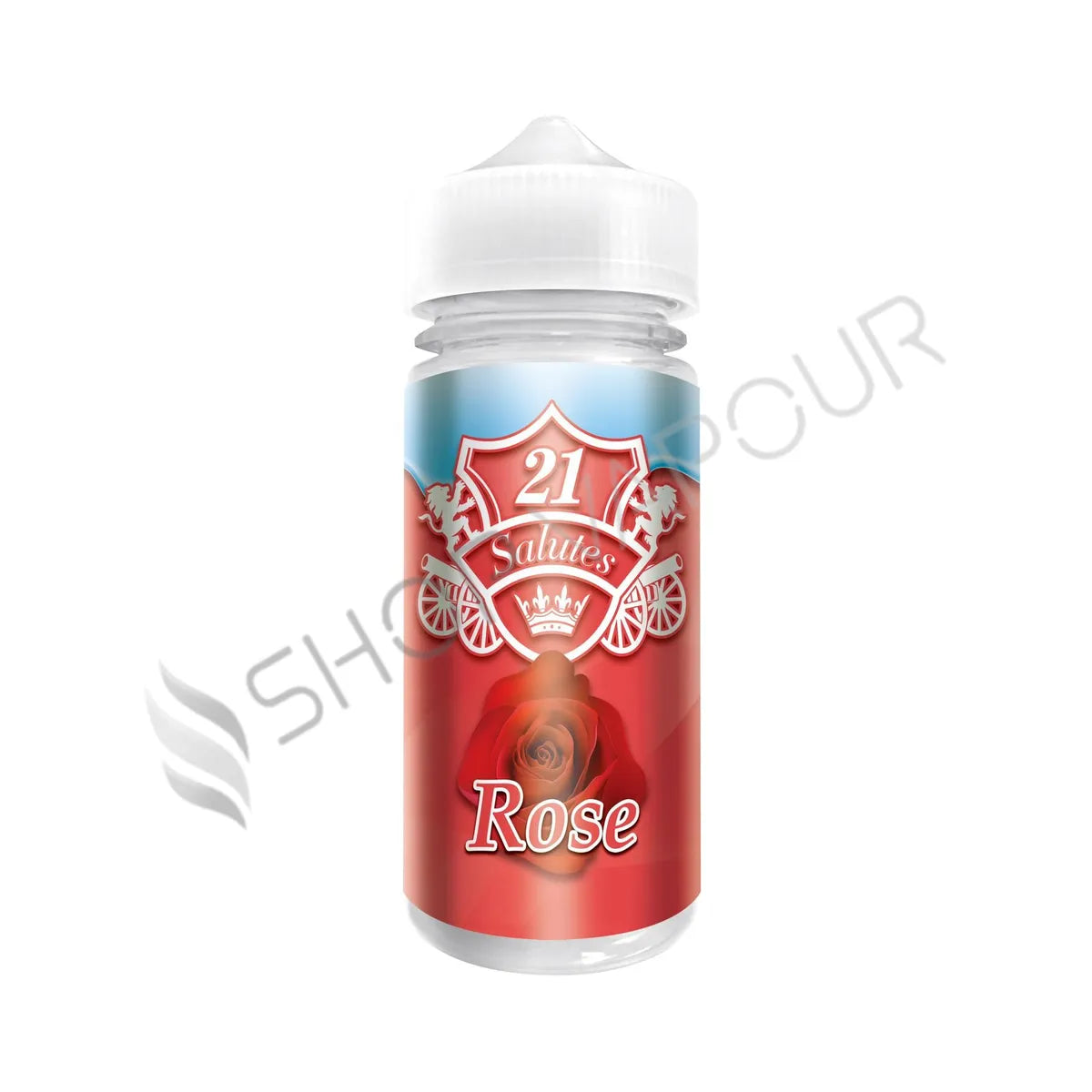 Rose 100ml Shortfill E-Liquid by 21 Salutes