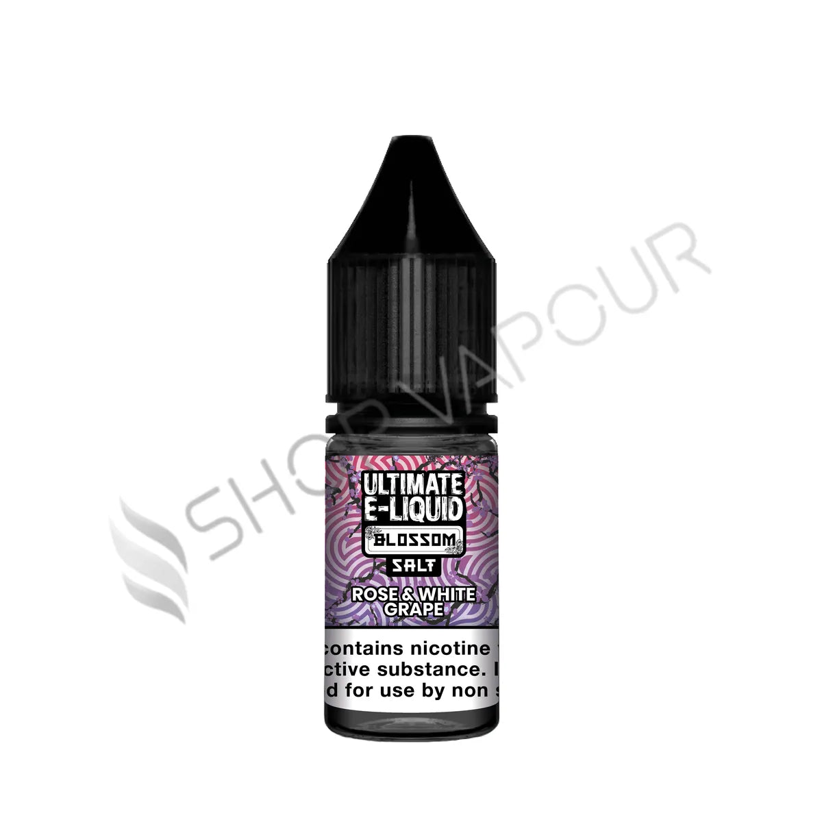 Rose & White Grape Nic Salt E-liquid by Ultimate Juice Blossom